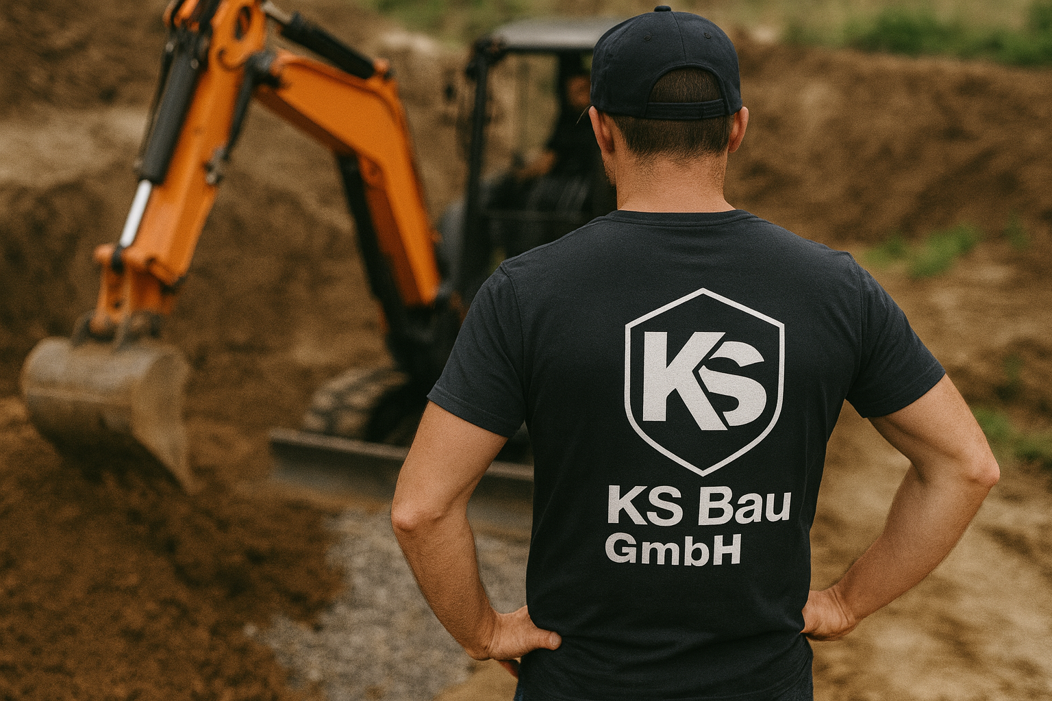 <small>KS Bau GmbH - Meisterbetrieb</small>Tiefbau